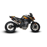 AUSTIN RACING KTM DUKE 890/790 RS22 & RS22-V UNDERSEAT DE-CAT RACE EXHAUST SYSTEMS AR111