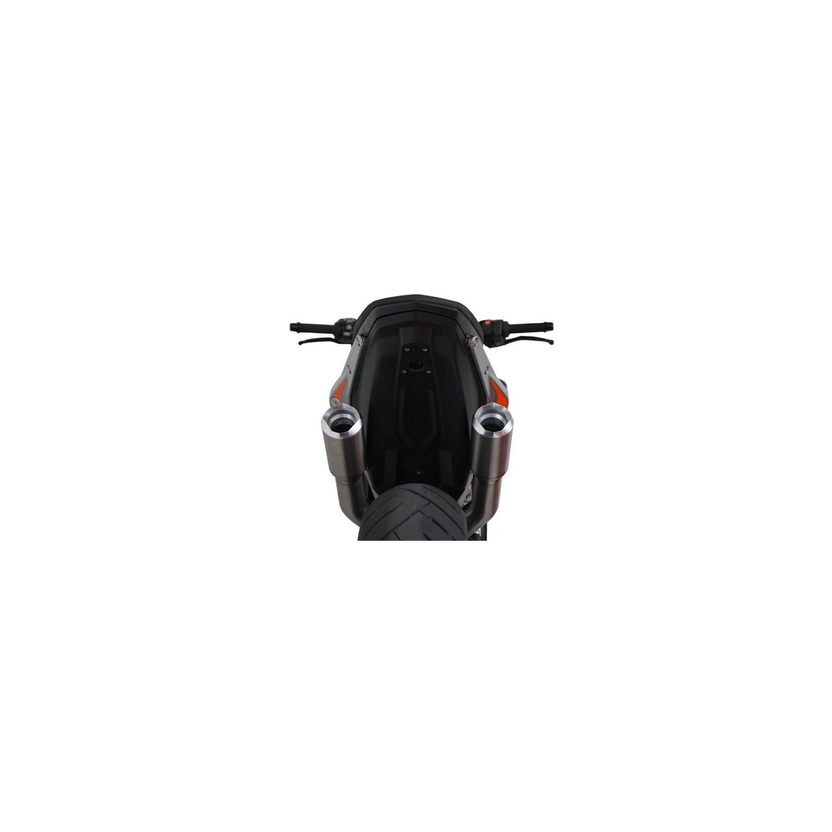 AUSTIN RACING KTM DUKE 890/790 RS22 & RS22-V UNDERSEAT DE-CAT RACE EXHAUST SYSTEMS AR111