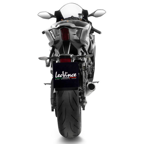 LEOVINCE LV Corsa Muffler - Titanium for YZF-R6 2006-2020  15403TU