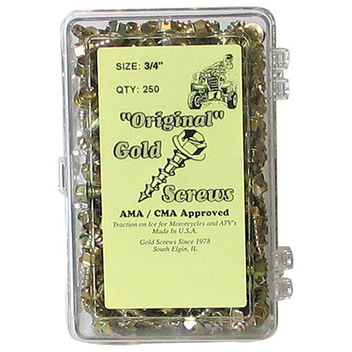 Gold Screws 3/4  (250) OGS34