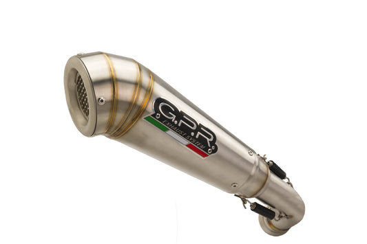 GPR Exhaust System Ducati Hypermotard 821 2013-2016, Powercone Evo, Slip-on Exhaust Including Removable DB Killer and Link Pipe  D.111.1.PCEV