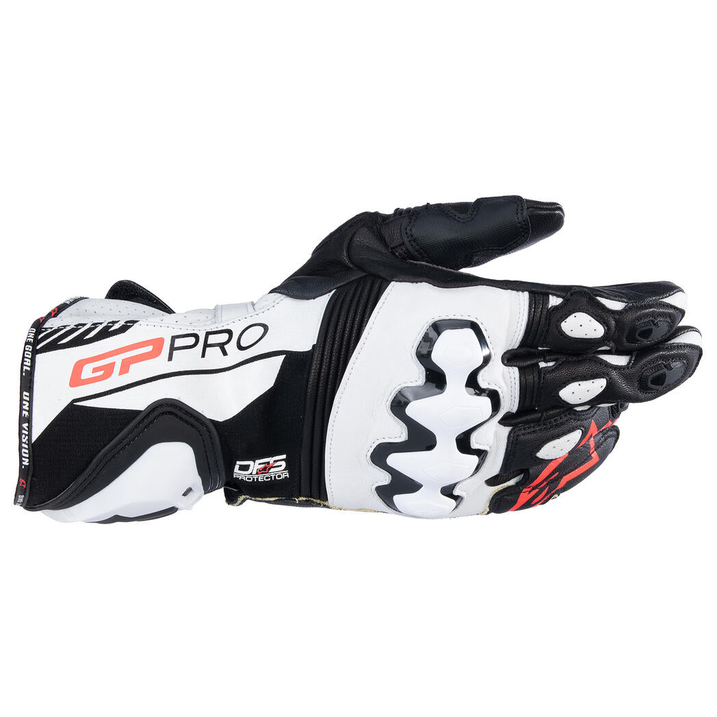 IN STOCK Alpinestars Gp Pro Rs4 Glv Blk/Wht Xl 4231-0059-07