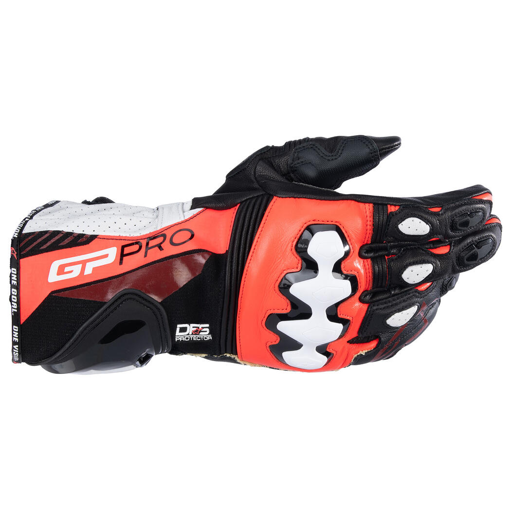IN STOCK Alpinestars Gp Pro Rs4 Glv Bk/Rd/Wh L 4231-0519-06