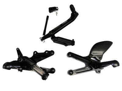 Graves motorsports yamaha r6 08-21 rearsets fixed