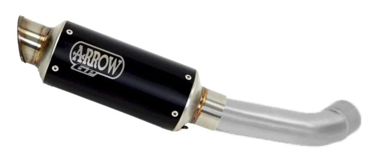 IN STOCK 72631gpi  Arrow Husqvarna Svartpilen 401 '20 Homologated Nichrom Dark Gp2 Exhaust With Welded Link Pipe