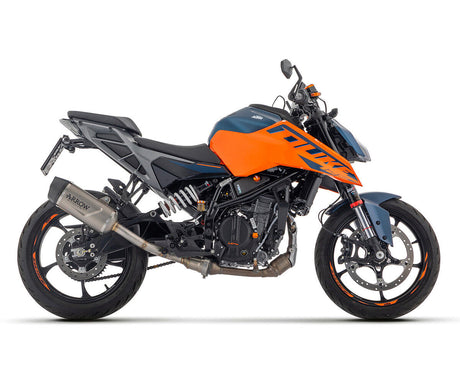 71972PK Arrow Exhaust slip on INDY EVO TITANIUM-CARBON END CAP for KTM DUKE 390 2024 - 2025