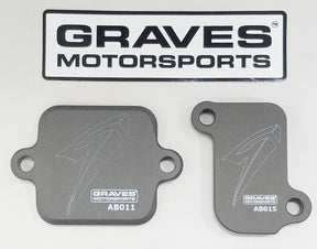 Graves  fz-09 / xsr900 / fj-09 / mt09 / yxz1000r smog block off plates