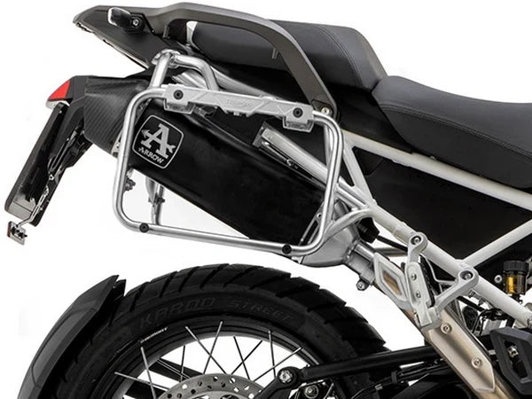 IN STOCK 72503VAN  Arrow  Veloce Slip-on Exhaust, Dark for Triumph Tiger 1200 (2022-) (With Side Cases)