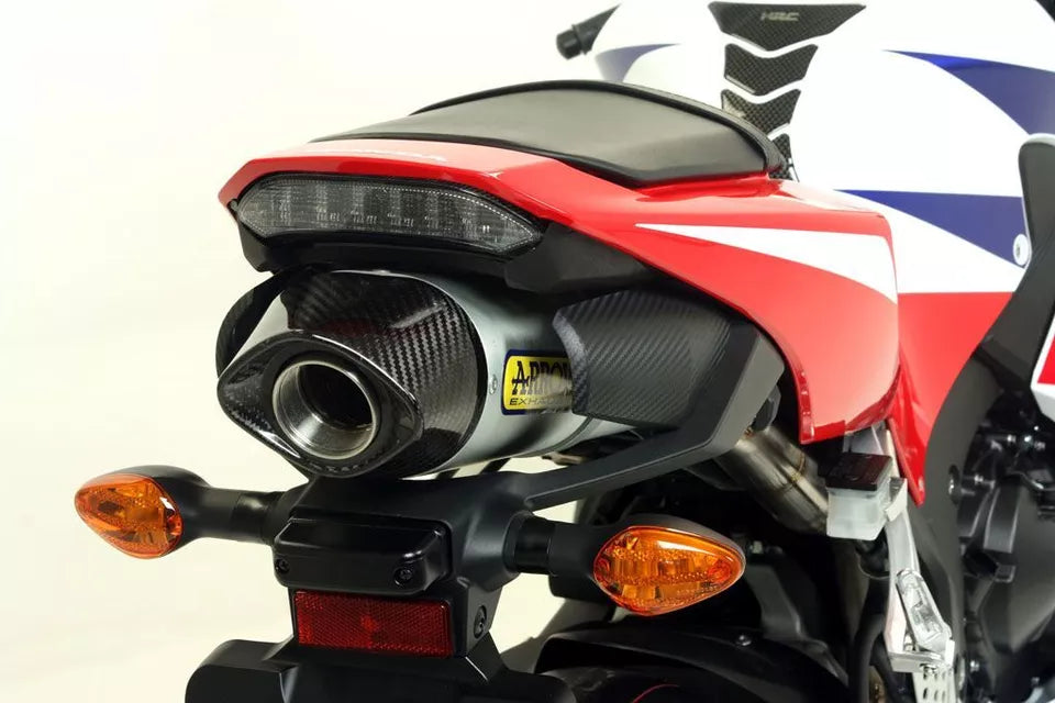 Arrow Honda Cbr 600 Rr'13 Silencioso Indy Race De Aluminio Homologado Con Fondo De Carbono Para Colectores Original Y Arrow 71807ak