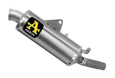 Arrow Indy Race Slip-on Exhaust, Aluminum for Ducati DesertX 950 2022-2024 72638AO