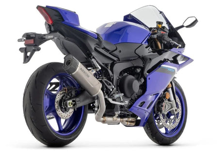 71981PK HOMOLOGATED Full Exhaust Arrow Indy Race EVO Titanium Carbon End Cap Yamaha YZF R9 2025 2026