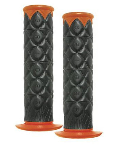 Diamond Spider Spider Slt Orange W/Black Diamonds 7/8 Grips SG2005