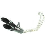 TOCE Razor Tip Full Exhaust System - Kawasaki Ninja 400 18-24 50130-KAWI-N400