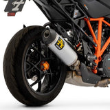 Arrow Ktm 1290 Super Duke R 2014-2024 Homologated Titanium Race-Tech Silencer With Carbon End Cap For Original Collectors 71820pk