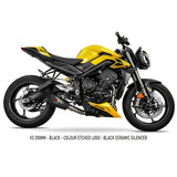 Austin Racing 2023 - 2025 TRIUMPH STREET TRIPLE 765 RS BOX-DELETE AND FULL RACE EXHAUST SYSTEM AR114