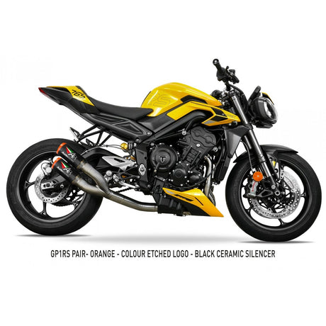 Austin Racing 2023 - 2025 TRIUMPH STREET TRIPLE 765 RS BOX-DELETE AND FULL RACE EXHAUST SYSTEM AR114