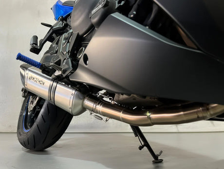 IN STOCK VANDEMON Kawasaki Z650 & Ninja 650 Vandemon Stainless Steel Exhaust System KAWANJA650SSBREXA VA-134