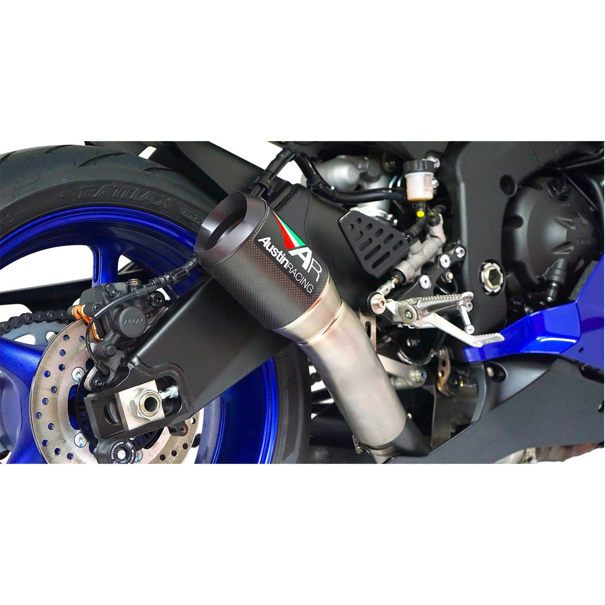 Austin Racing YAMAHA R6 2006 - 2019 GP1/GP1R & GP2/GP2R & V3 DE-CAT RACE EXHAUST SYSTEMS AR107