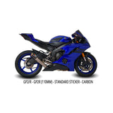 Austin Racing YAMAHA R6 2006 - 2019 GP1/GP1R & GP2/GP2R & V3 DE-CAT RACE EXHAUST SYSTEMS AR107