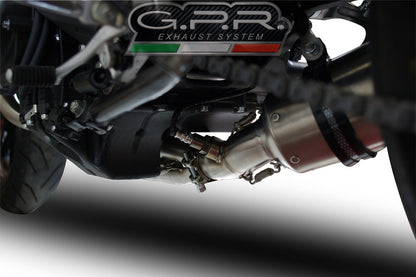 GPR Exhaust System Yamaha XSR900 2016-2020, Gpe Ann. titanium, Full System Exhaust, Including Removable DB Killer  E4.CO.Y.186.DBHOM.GPAN.TO