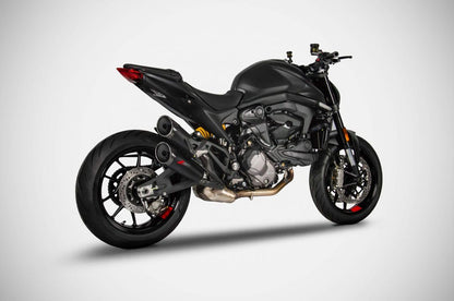 ZARD Exhaust Slip-On Ducati Monster 937 2021-2024 ZDU130S10SCO-B