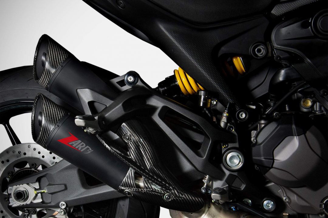 ZARD Exhaust Slip-On Ducati Monster 937 2021-2024 ZDU130S10SCO-B