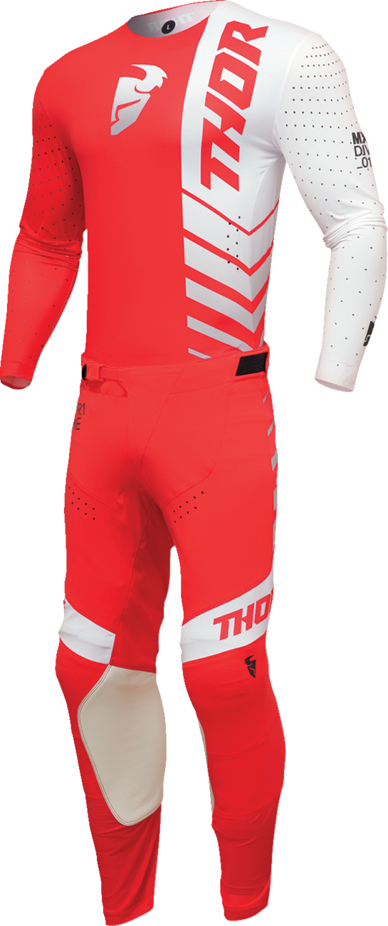 THOR Prime Analog Jersey - Red/White - 3XL 2910-7700