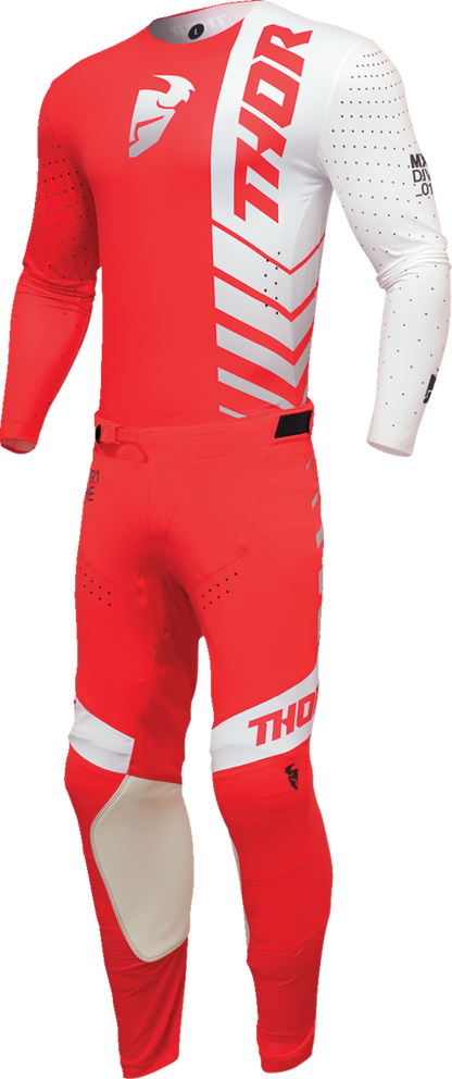 THOR Prime Analog Jersey - Red/White - Medium 2910-7696