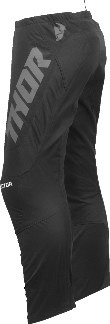 THOR Sector Checker Pants - Black/Gray - 28 2901-10983