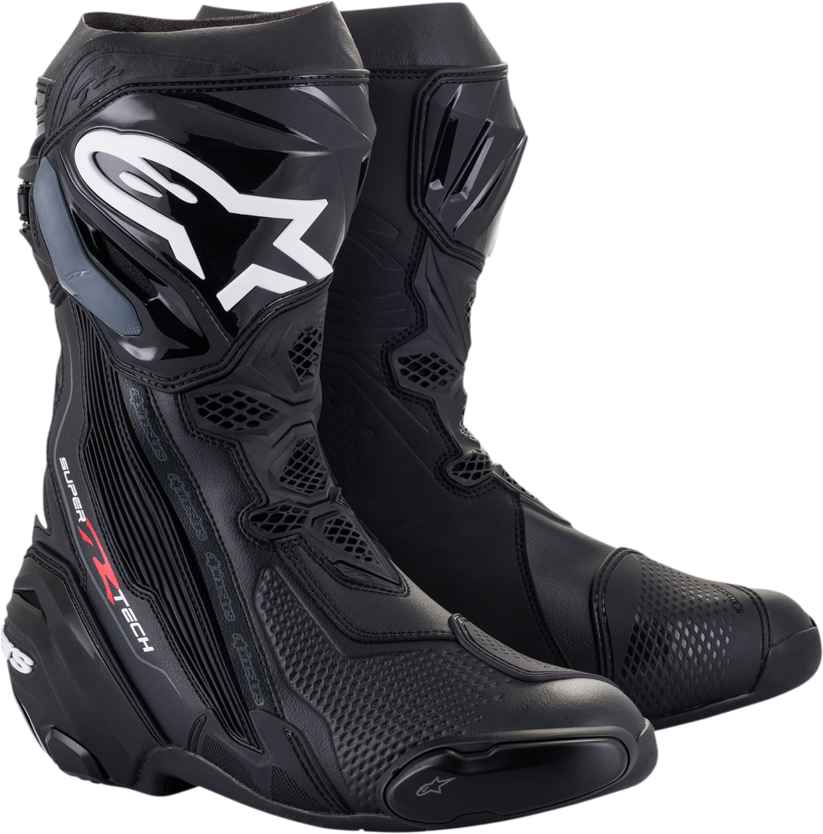 Botas ALPINESTARS Supertech R - Negro - EE. UU. 12 / UE 47 2220021-10-47 