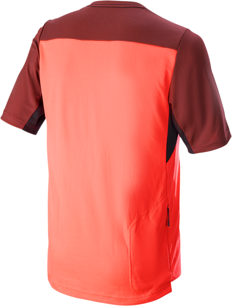 Camiseta ALPINESTARS Drop 6.0 V2 - Manga corta - Coral/Negro - 2XL 1766322-3141-2X 