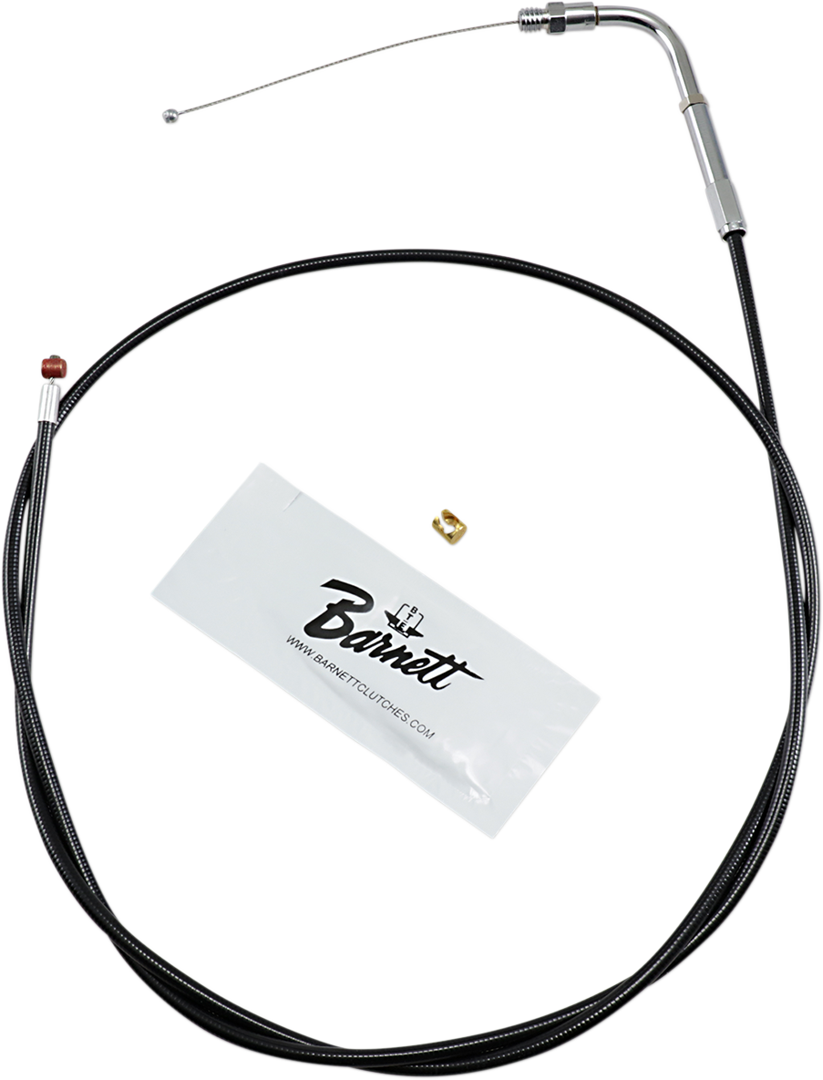 BARNETT Throttle Cable - +6" - Black 101-30-30008-06