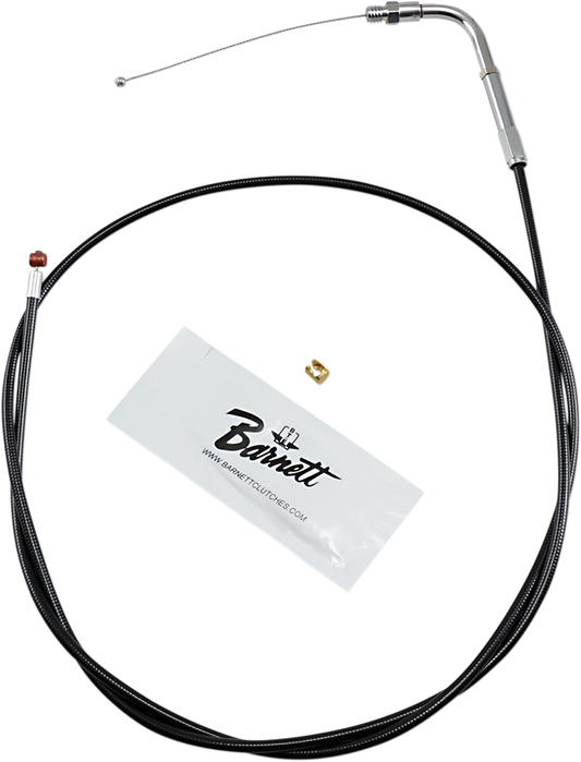 Cable del acelerador BARNETT - +6" - Negro 101-30-30008-06 