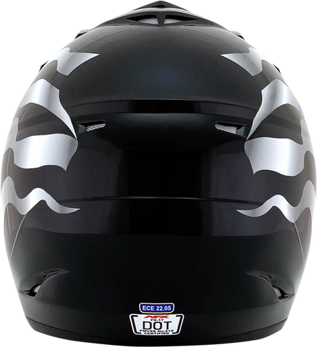 AFX FX-17 Helmet - Flag - Stealth - Medium 0110-2364