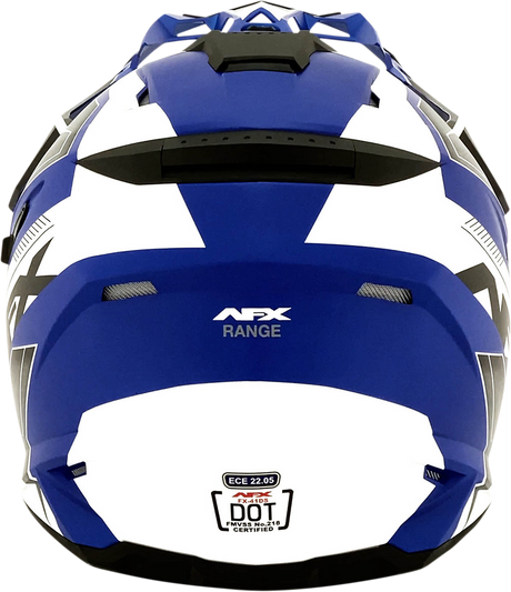AFX FX-41 Helmet - Range - Matte Blue - XL 0140-0074