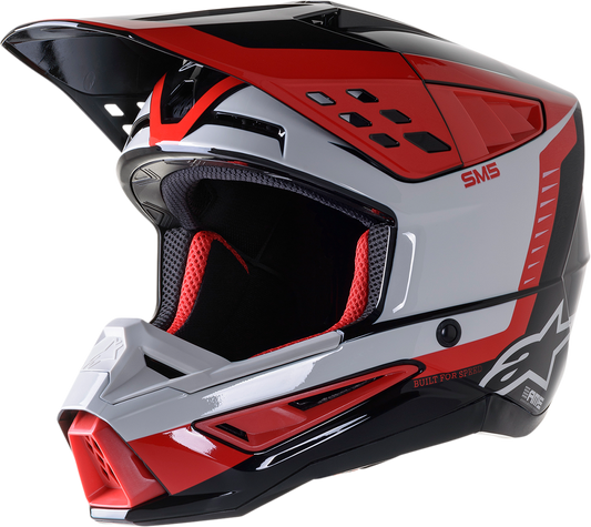 ALPINESTARS SM5 Helmet - Beam - Black/Gray/Red - XL 8303722-1313-XL