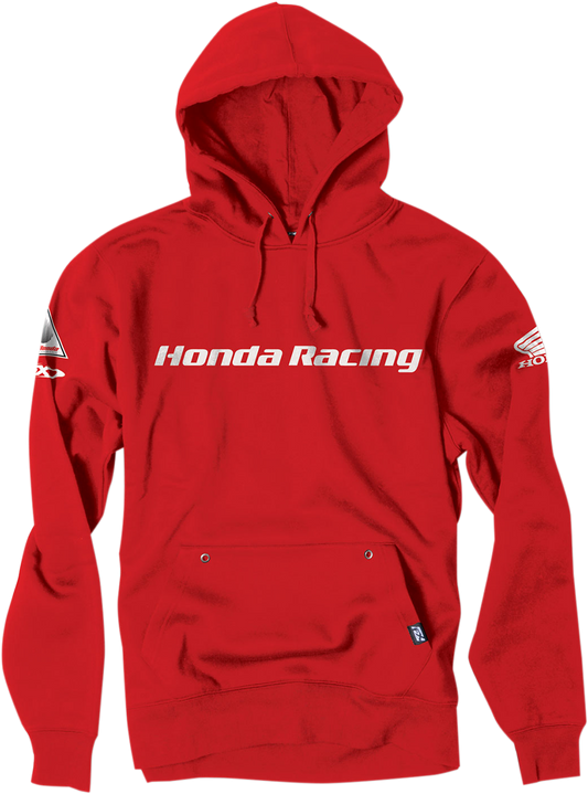 FACTORY EFFEX Honda Racing Pullover Hoodie - Red - Medium 16-88370