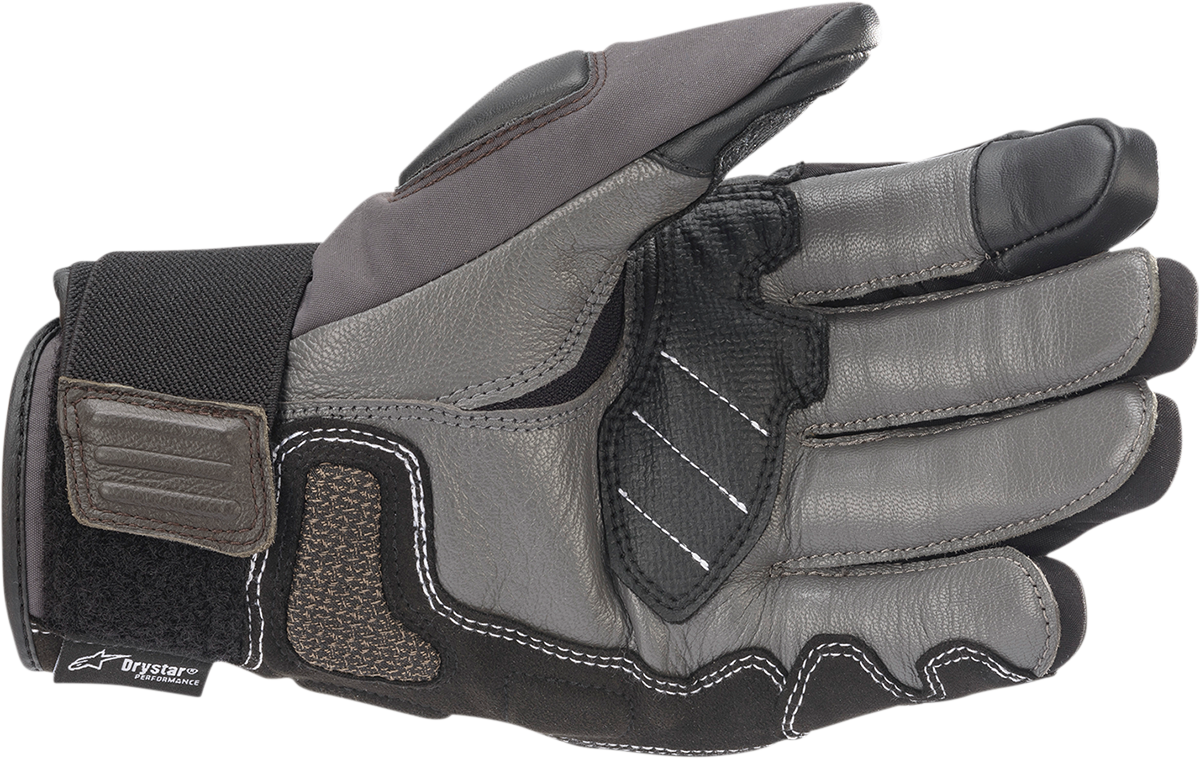 Guantes ALPINESTARS Corozal V2 Drystar - Marrón/Negro/Gris oscuro - Grande 3525821-1086-L