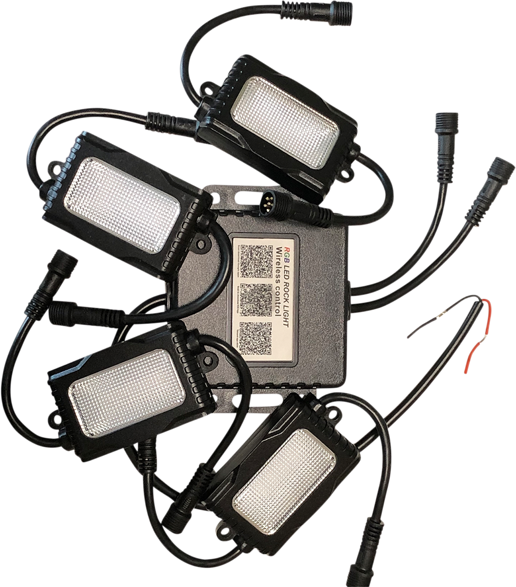 Kit de luces LED para roca BRITE-LITES BL-RGBROCK2.4