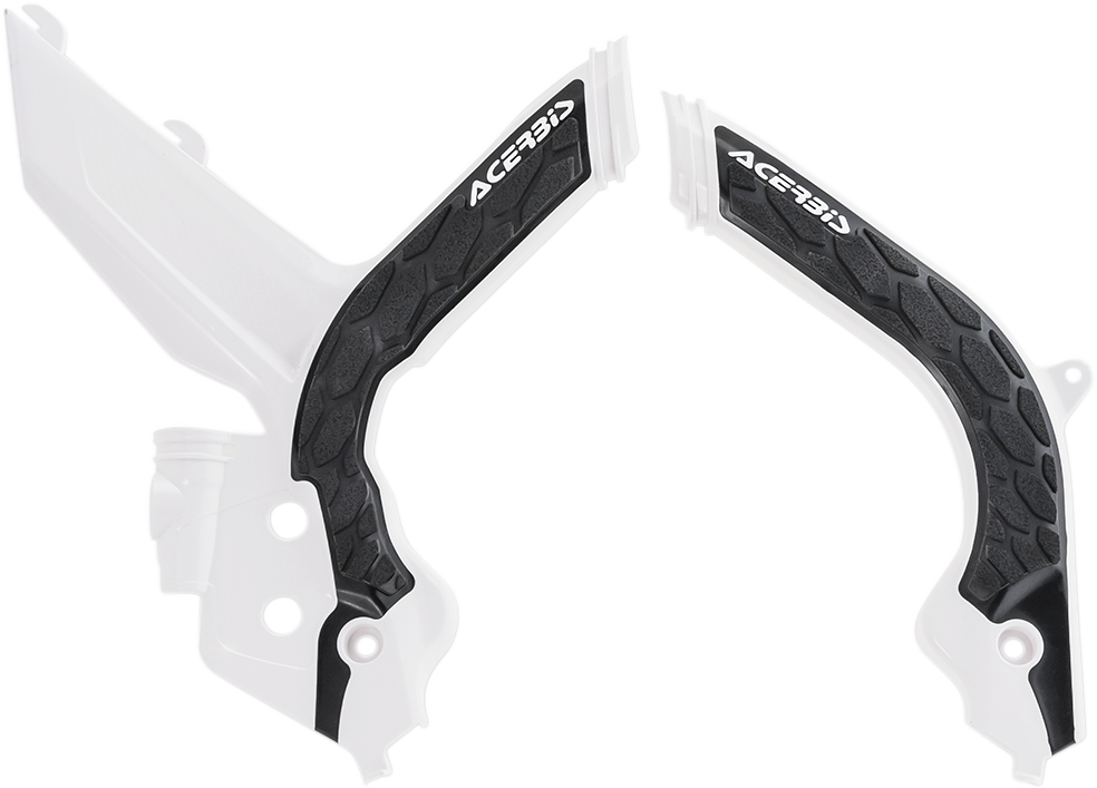 Protectores de bastidor ACERBIS X-Grip - Blanco/Negro - KTM 2783151035