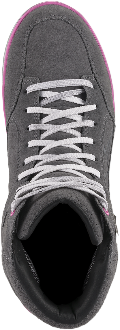 ALPINESTARS J-6 Waterproof Women's Shoes - Gray/Pink - US 8.5 2542220909585