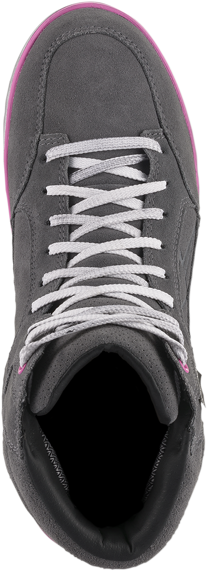 ALPINESTARS J-6 Waterproof Women's Shoes - Gray/Pink - US 10.5 2542220909511