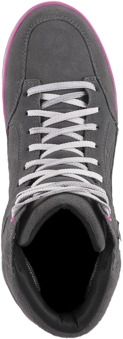 ALPINESTARS J-6 Waterproof Women's Shoes - Gray/Pink - US 10 2542220909510