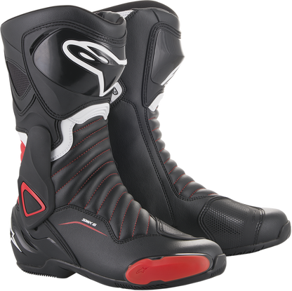 ALPINESTARS SMX-6 v2 Boots - Black/Red - US 11.5 / EU 46 22230171346