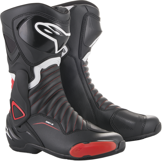 ALPINESTARS SMX-6 v2 Boots - Black/Red - US 13.5 / EU 49 22230171349