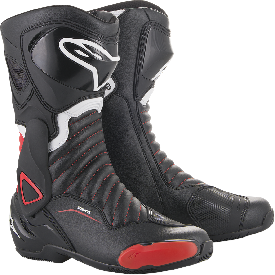 ALPINESTARS SMX-6 v2 Boots - Black/Red - US 8 / EU 42 22230171342