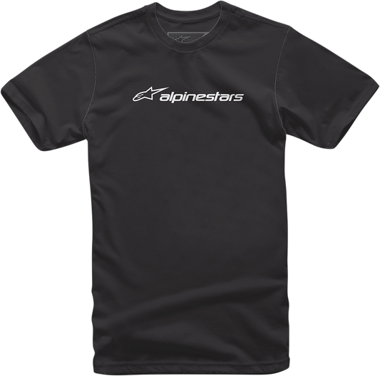 ALPINESTARS Linear T-Shirt - Black/White - 2XL 12117202410202X