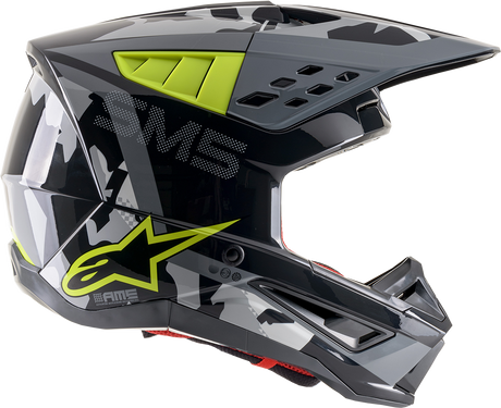 ALPINESTARS SM5 Helmet - Rover - Gray/Yellow - XL 8303921-1592-XL