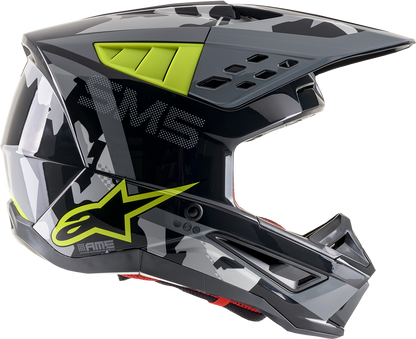 ALPINESTARS SM5 Helmet - Rover - Gray/Yellow - XS 8303921-1592-XS