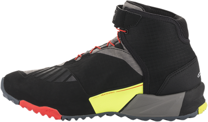 Zapatos ALPINESTARS CR-X Drystar - Negro/Rojo/Amarillo Fluorescente - US 13 2611820153813 